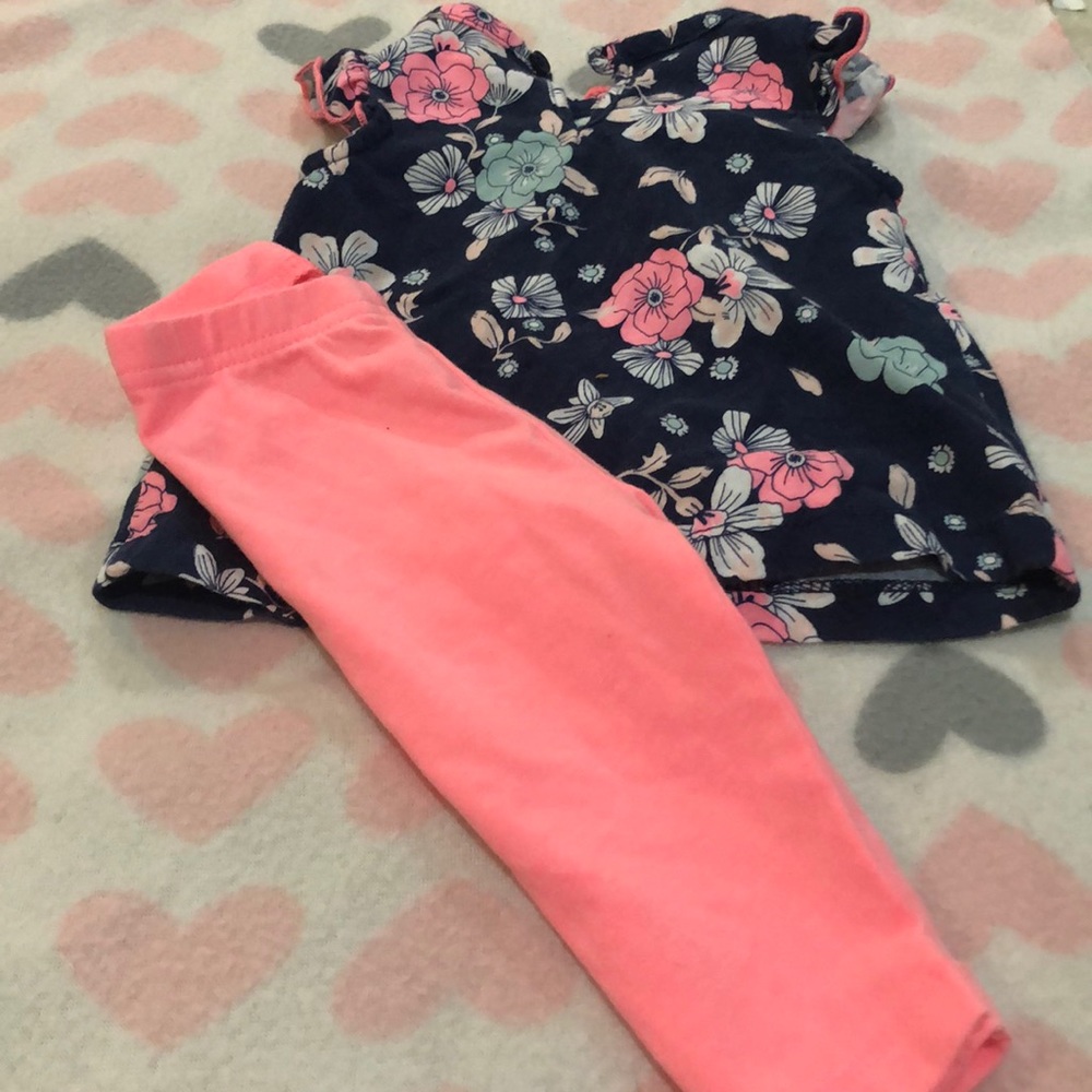 Floral outfit